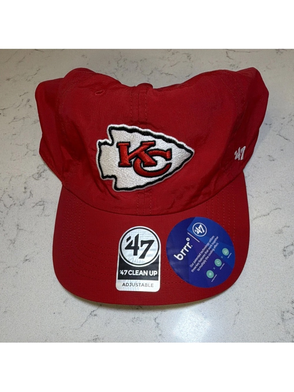 47 Kansas City Chiefs Red Adjustable Logo Cap